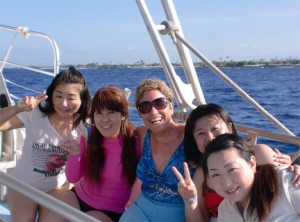 Japanese Retreat Group with Trish